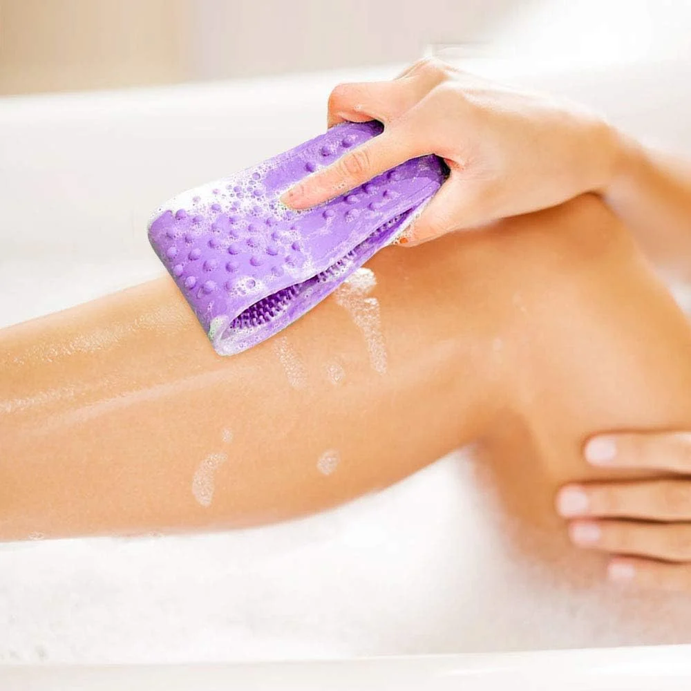 Burete Exfoliant din Silicon pentru Duș – Curățare Profundă Piele [16]