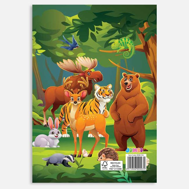 Caiet A5 de Tip 2 Copertă cu Model Jungla – 20 File [2]