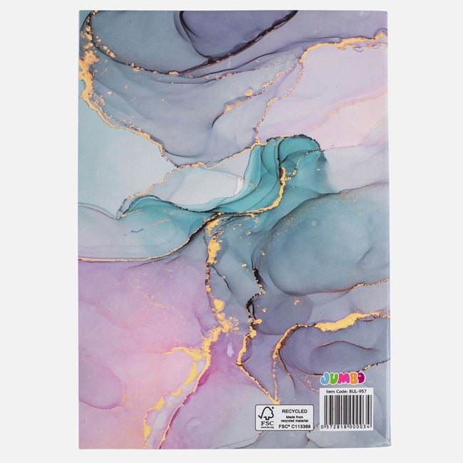 Caiet A5 Dictando Copertă cu Model Abstract – 80 File [3]