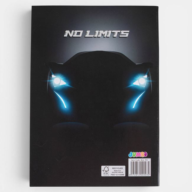 Caiet A5 Dictando Copertă cu Model Mașină Sport No Limits – 40 File [3]