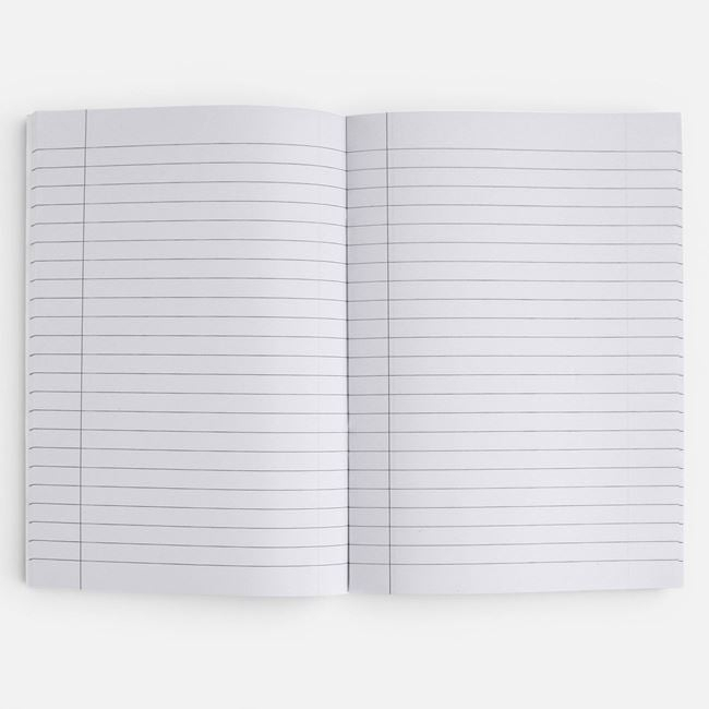 Caiet Studențesc A4 Dictando Copertă cu Model Abstract Roz Mov – 40 File [2]