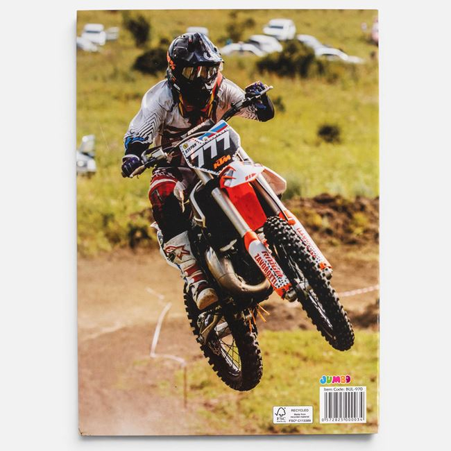 Caiet Studențesc A4 Dictando Copertă cu Motocicleta Motocross – 60 File [3]