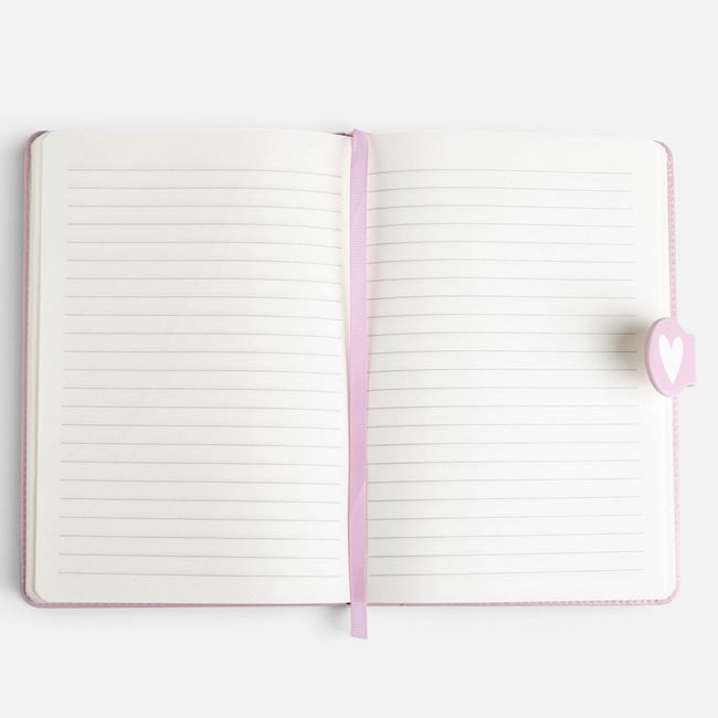 Carnețel de Notițe A5 din PU Roz cu Închidere Magnetică – 80 File [2]