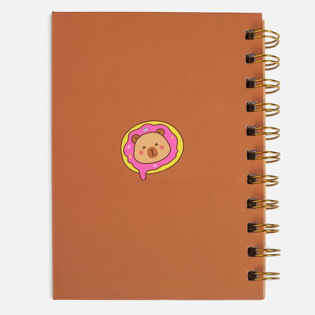 Carnețel Spiralăt A6 Capybara cu Închidere Magnețica – 80 File [4]