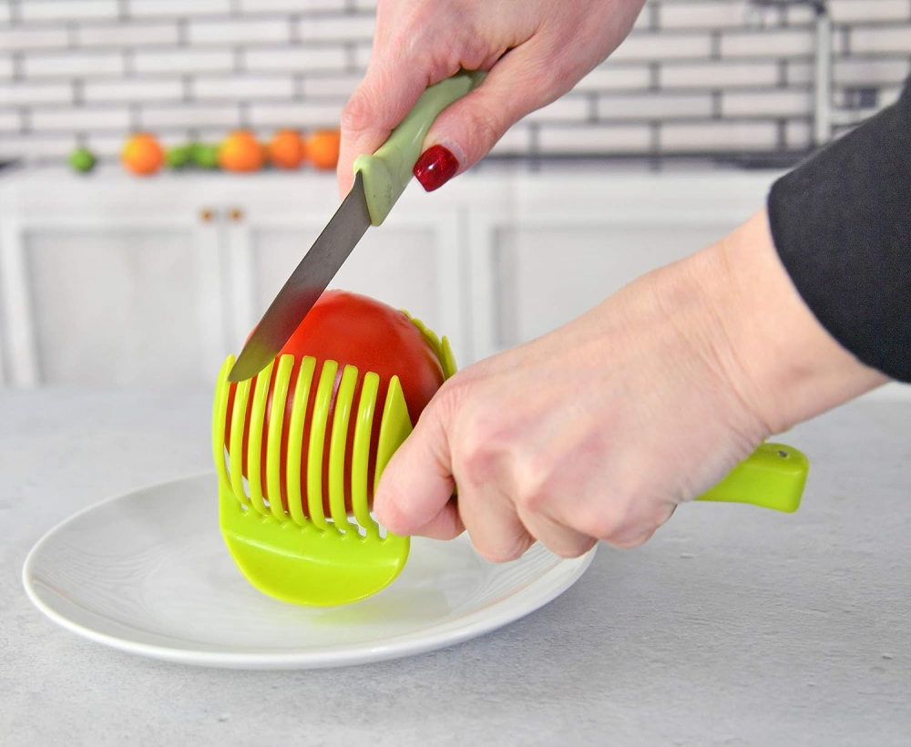 Cleste pentru Prins si Taiat in Felii Legume si Fructe, Premium, Verde, CBD CORAL BEST DEALS [5]