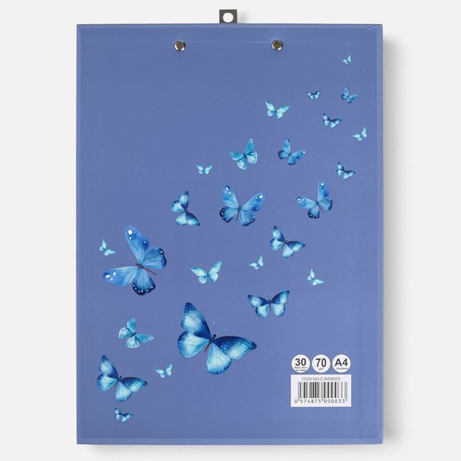 Clipboard A4 Albastru cu Fluturi [3]