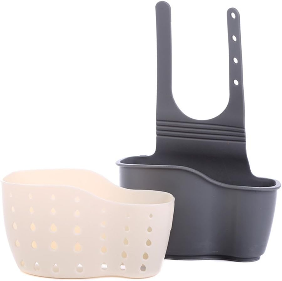 Cos pentru Burete de Spalat Vase Bucatarie, pentru Chiuveta, Curea Reglabila din Silicon, Roz, CBD CORAL BEST DEALS 1 [3]