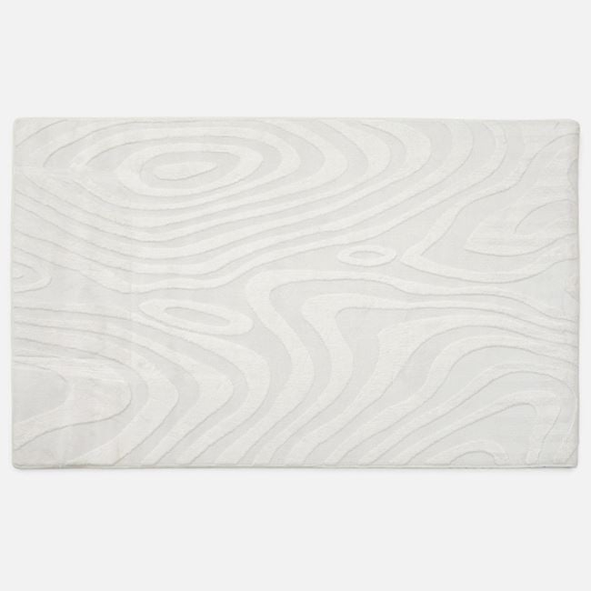 Covor off white din blană artificială 150x100 cm [2]