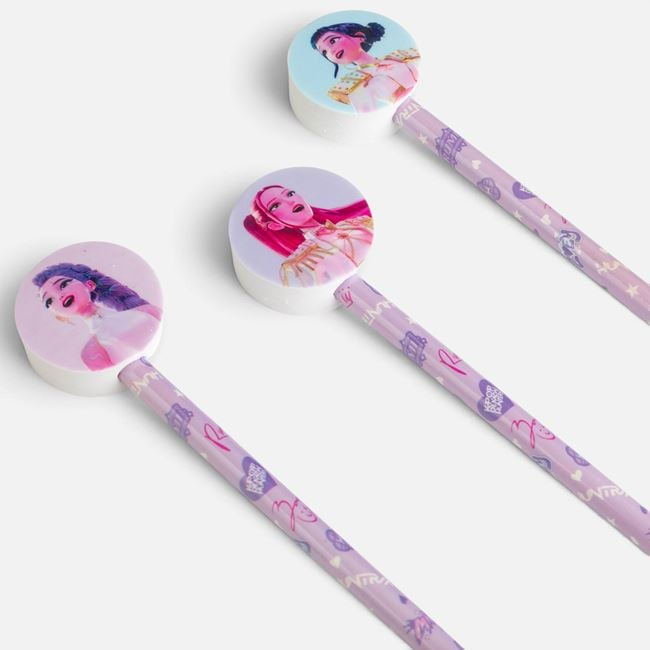 Creioane Fancy cu Radiera K-POP – 3buc [2]