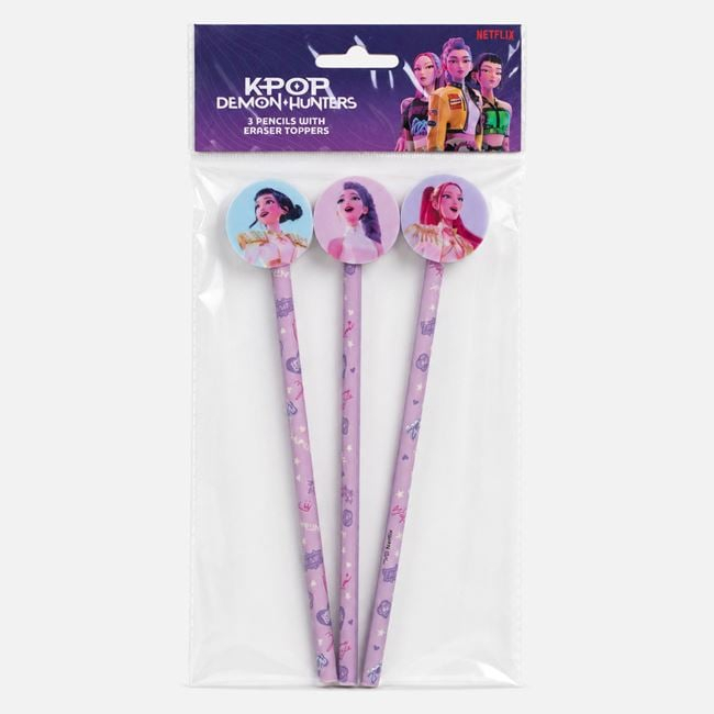 Creioane Fancy cu Radiera K-POP – 3buc [3]