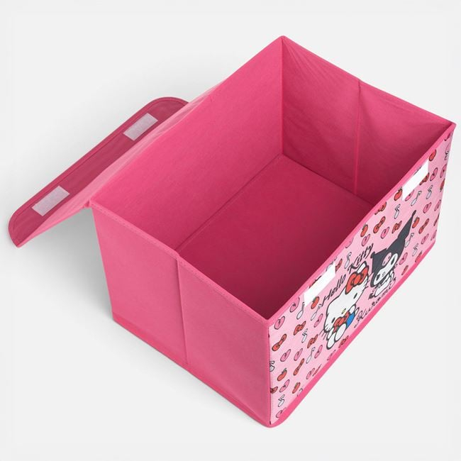 Cutie depozitare Kuromi roz cu capac, 40x30x25 cm [4]