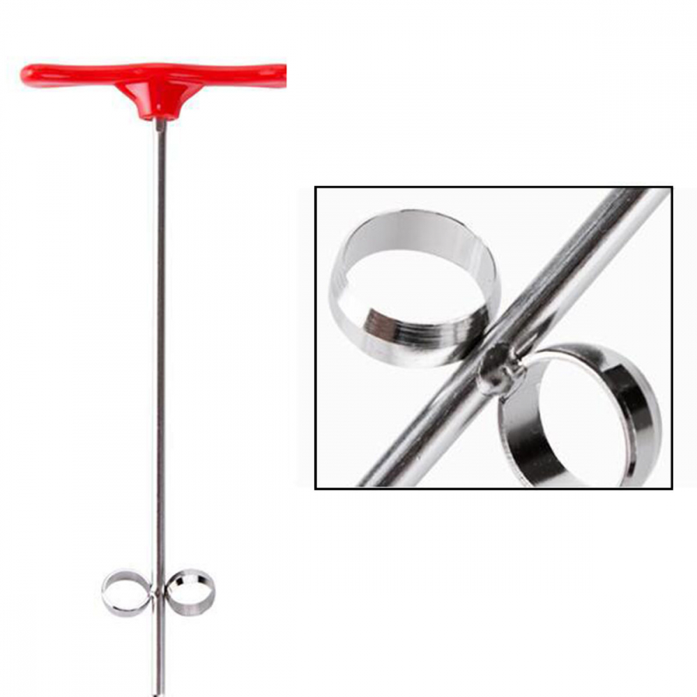 Cutit Multifuntional pentru Spiralat Cartofii, Ergonimic si Eficient, Rosu, CBD CORAL BEST DEALS Rosu [3]