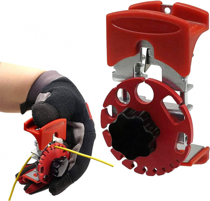 Dispozitiv Pentru Dezizolare Cabluri Electrice, cu 14 Dimensiuni, Universal, 4 Lame de Rezerva, CBD CORAL BEST DEALS [5]