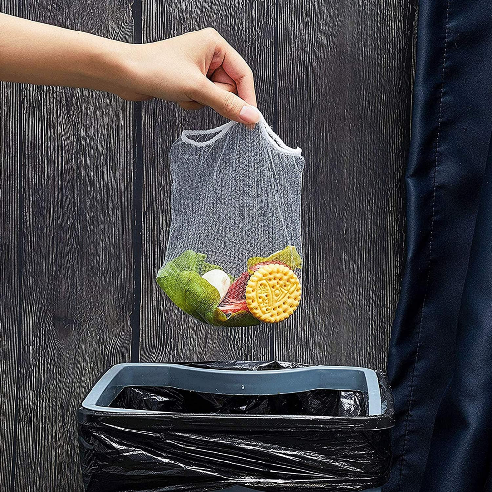 Dispozitiv pentru Spalare Alimente si Scurgere Resturi Alimentare cu Prindere adeziva pe Chiuveta, Banda Adeziva si 100 de Saci Inclusi, Verde, CBD CORAL BEST DEALS Verde 0 mm [6]