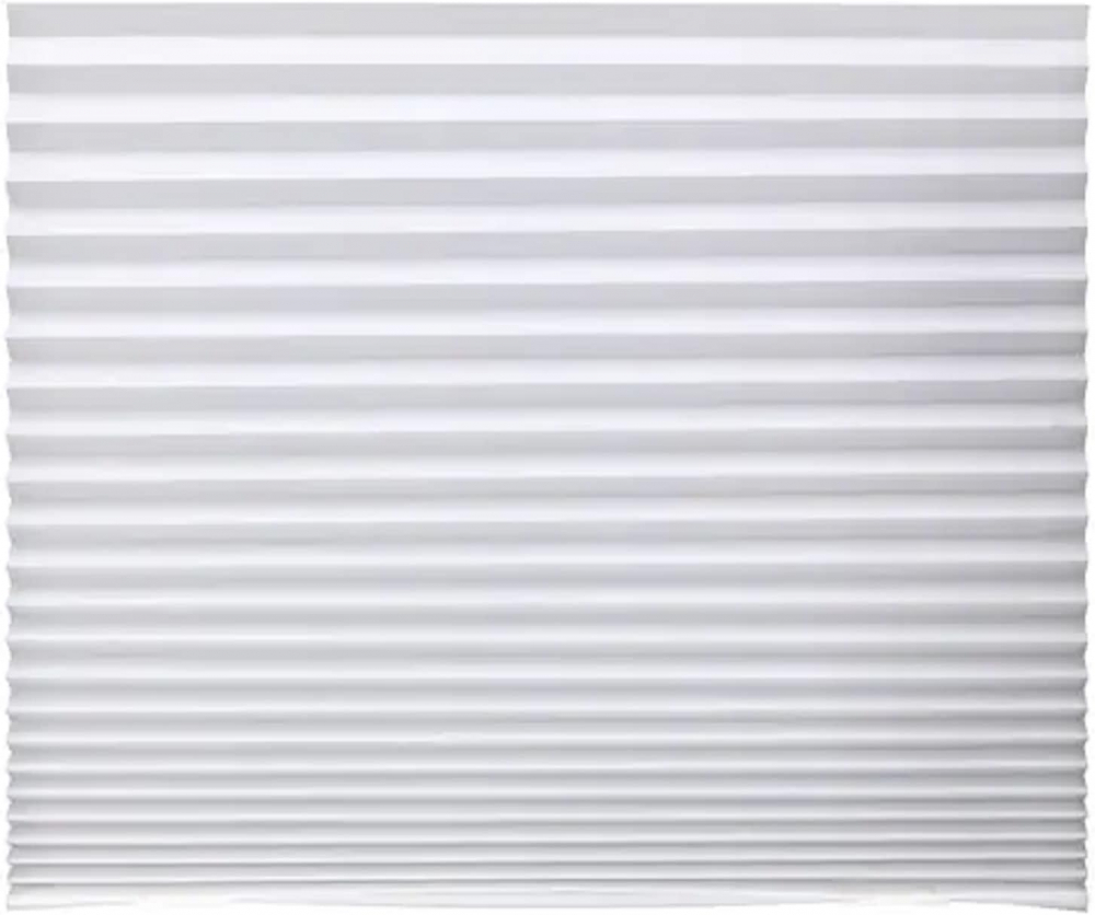 Draperie pentru Fereastra, cu Sistem de Prindere Autoadeziv Inclus, din PVC Textil, 60 x 150 cm Alb [6]