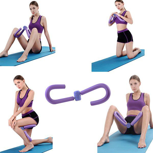 Flexor Fitness Dispozitiv Pentru Tonifiere Muschi Coapse, Brate, Gambe, Picioare, Piept si Spate, Premium Universal Mov, CBD CORAL BEST DEALS Mov 14 cm [6]