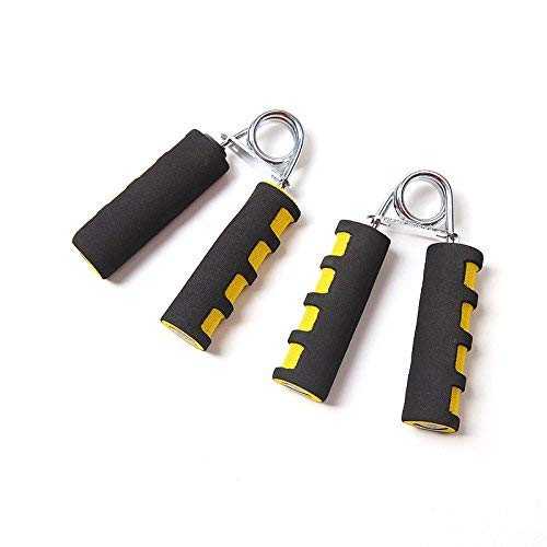 Flexor pentru Tonifiere si Intretinere Muschi Antebrat cu Arc Rezistent din Otel Premium, 135 Kg, Set 2 Bucati, Negru, CBD CORAL BEST DEALS Negru 9.1 cm [6]
