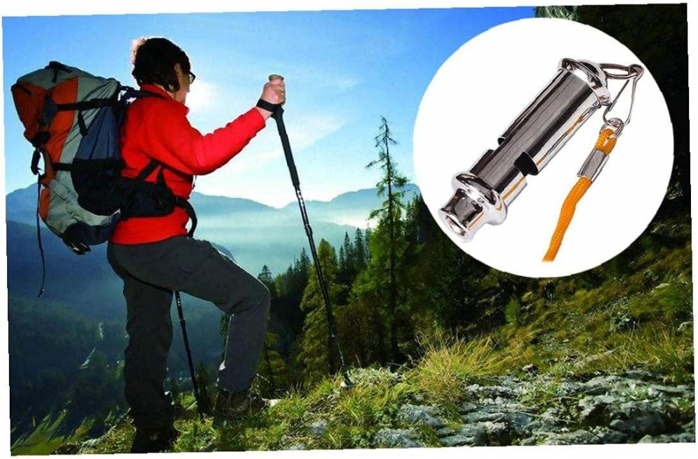 Fluier Metalic Militar de Supraviețuire CBD CORAL BEST DEALS - 7 cm Premium [5]