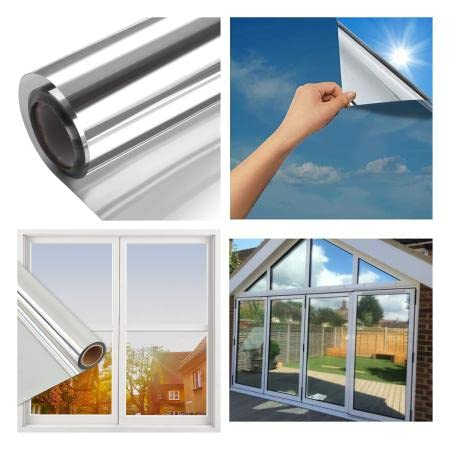 folie autoadezivă geam silver, protecție solară UV geam, folie geam efect oglindă, folie argintie pentru geam, folie geam 200x70 cm, folie intimitate silver, folie geam protecție UV silver, folie fereastră oglindă argintie, folie autoadezivă premium geam, folie fereastră protecție solară [23]