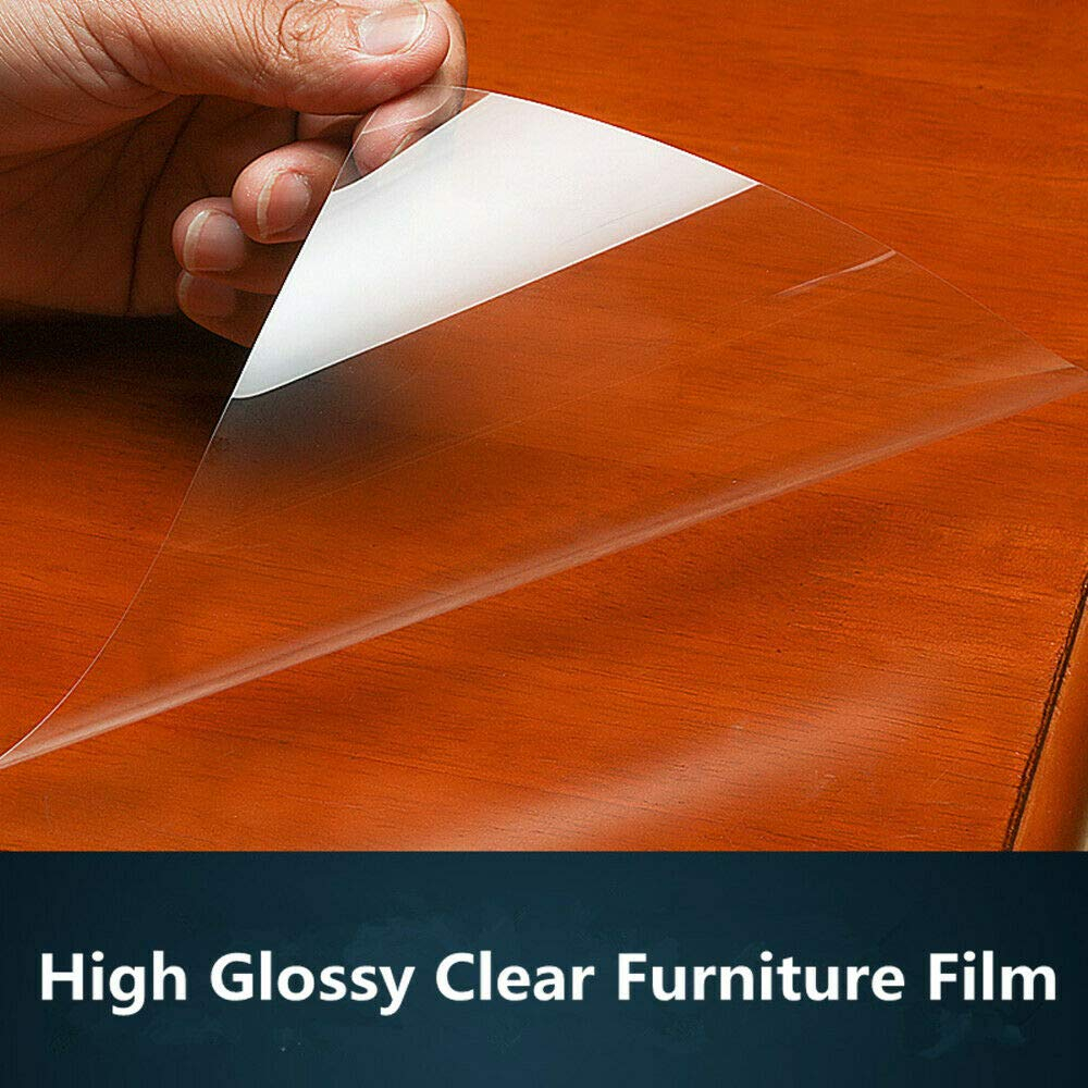Folie Autocolant pentru Protectie Mobila si Multisuprafete de Mobilier, Transparenta 60 x 200 cm, Premium, CBD CORAL BEST DEALS [13]