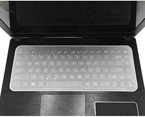 Folie de Protectie din Silicon Transparent, pentru Tastatura Laptop, Reutilizabila, Dimensiune Universala, 13 x 31 cm, CBD CORAL BEST DEALS [5]