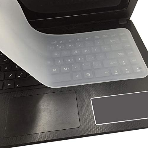 Folie de Protectie din Silicon Transparent, pentru Tastatura Laptop, Reutilizabila, Dimensiune Universala, 13 x 31 cm, CBD CORAL BEST DEALS [12]
