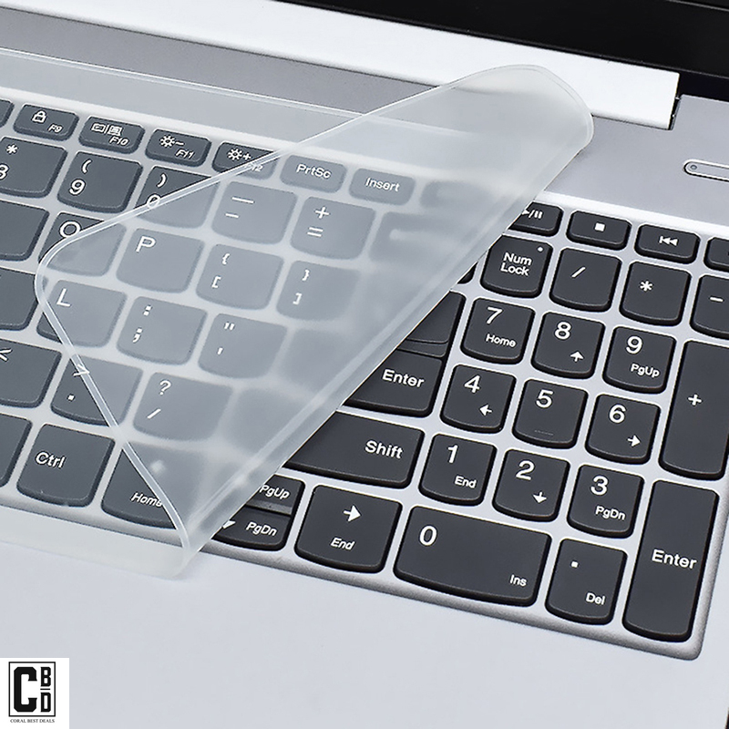 Folie de Protectie pentru Tastatura Laptop, din Silicon Transparent, Reutilizabila, Dimensiune Universala, CBD CORAL BEST DEALS [5]