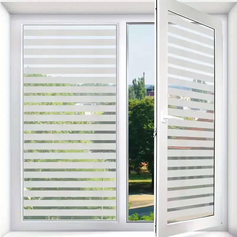folie geam intimitate folie dungi fereastră folie decorativă solară folie protecție soare geam folie reutilizabilă geam [5]