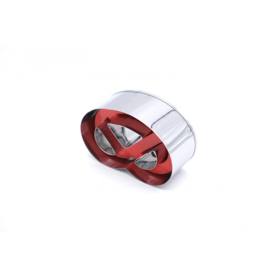 Formă pentru prăjituri Formă pentru covrigei Decupator aluat Cu arc Produse de patiserie Accesorii bucătărie Cuțit pentru decupat Design roșu CBD Coral Best Deals Instrumente de copt [1]
