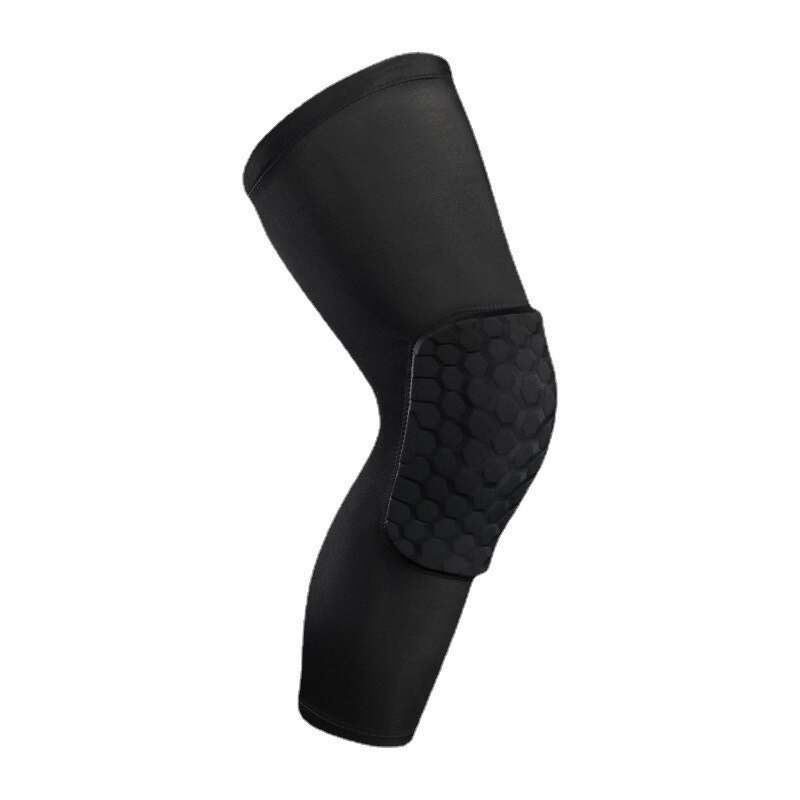 Genunchiera pentru Protectie Genunchi, Supraelastica cu Tampon, Compatibila Unisex, 48cm, Negru, CBD CORAL BEST DEALS Negru [1]