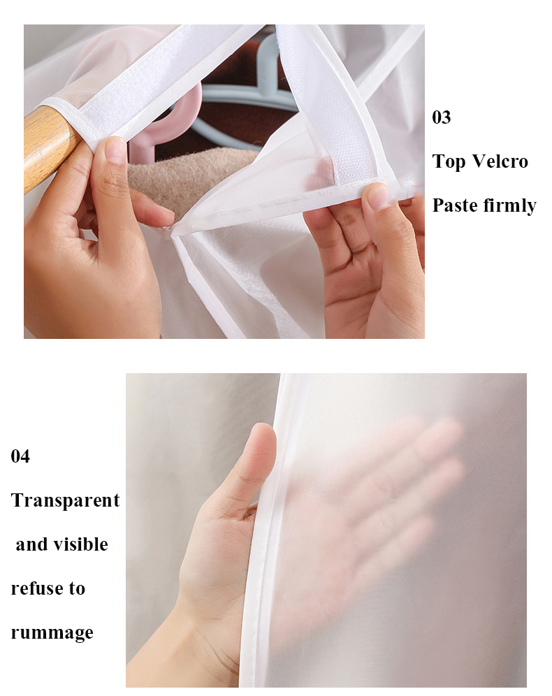 husă protecție haine husă impermeabilă pentru haine husă premium dressing husă sifonier impermeabilă protecție haine dressing alb husă haine 50x80x90 cm protecție haine sifonier husă pentru haine alb organizare haine dressing protecție haine material premium [3]