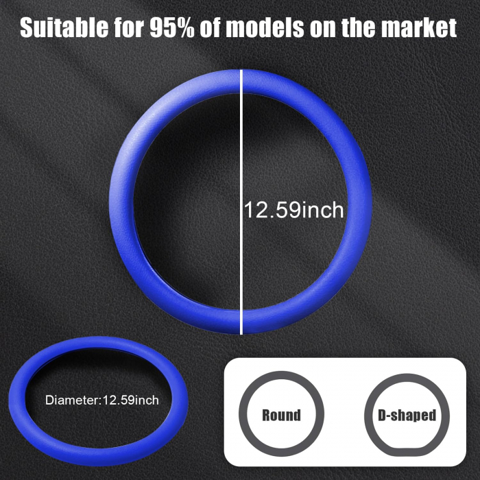 Husă Volan Silicon Elastic - Aderență și Stil Modern [4]