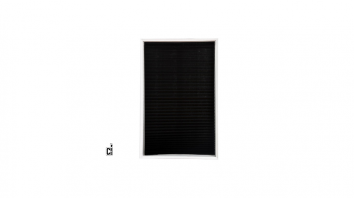 Jaluzea Plisată Neagră Autoadezivă 60 x 150 cm - CBD CORAL BEST DEALS [21]