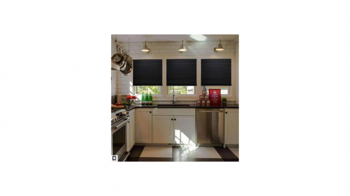 Jaluzea Plisată Neagră Autoadezivă 60 x 150 cm - CBD CORAL BEST DEALS [18]