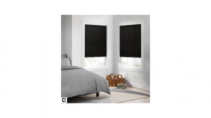 Jaluzea Plisată Neagră Autoadezivă 60 x 150 cm - CBD CORAL BEST DEALS [3]