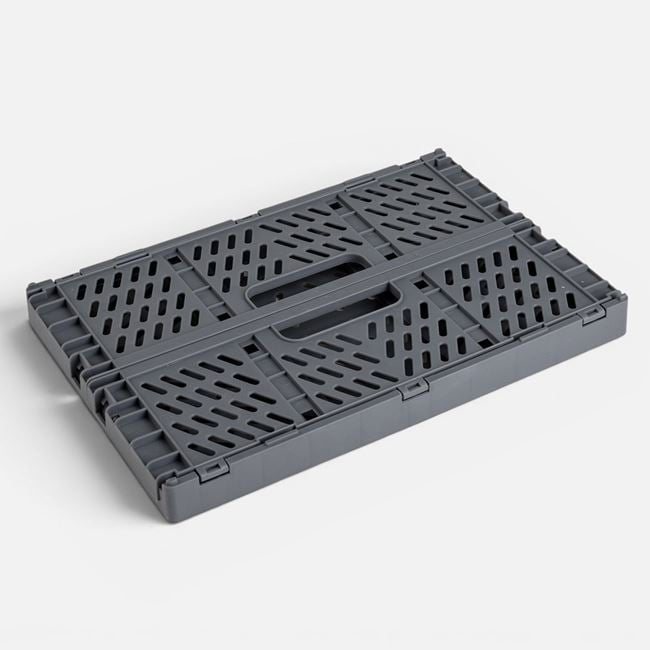 Lădiță pliabilă gri din plastic 6,5 L [3]
