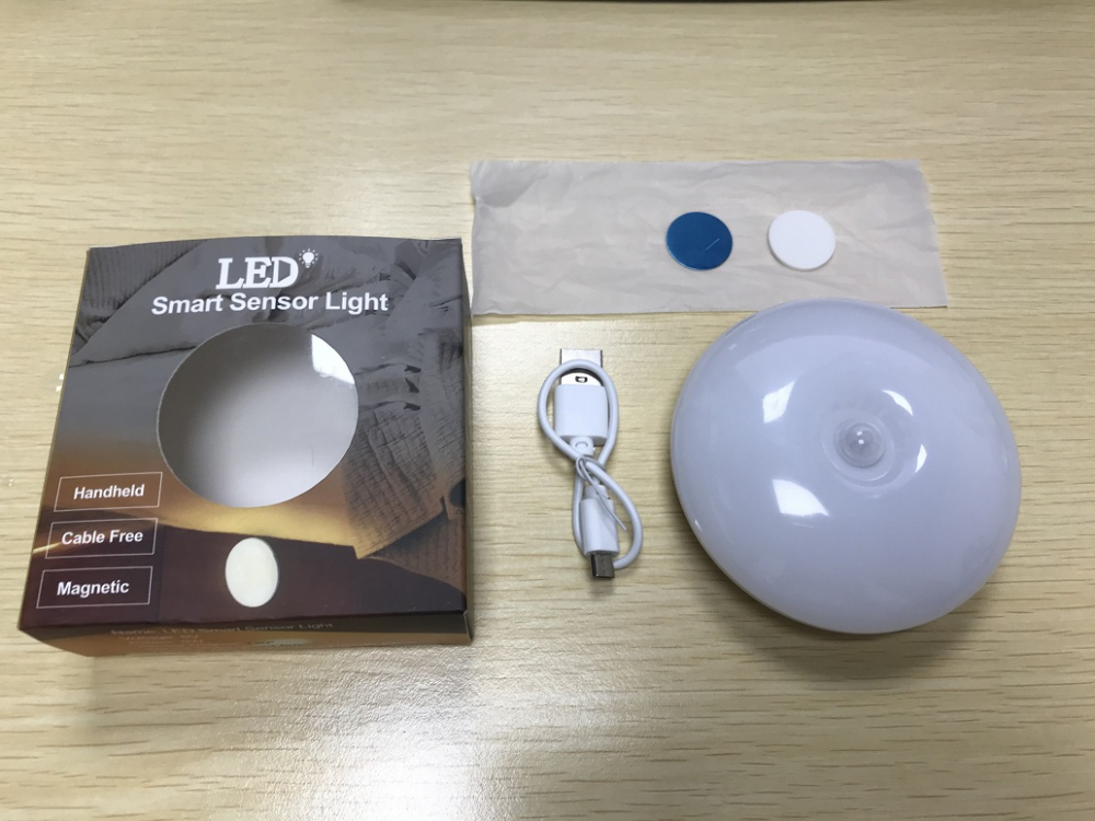 Lampa LED Inteligenta cu Senzor de Lumina, Wireless, Premium, Alb, CBD CORAL BEST DEALS 9 cm [2]