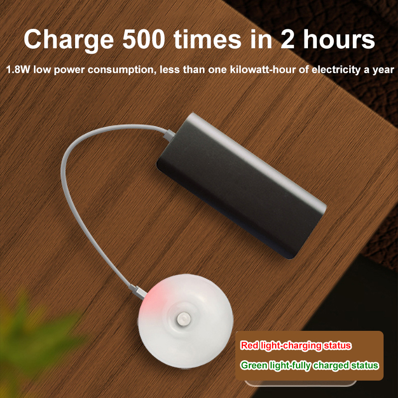 Lampa LED Inteligenta cu Senzor de Lumina, Wireless, Premium, Alb, CBD CORAL BEST DEALS 9 cm [8]