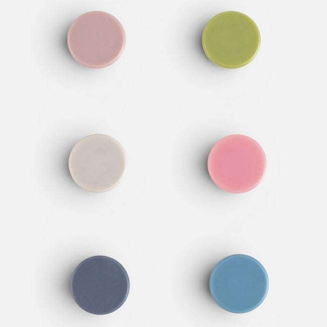 Set 6 Magneți Rotunzi Pastel pentru Tablă, Ø2,5 cm [3]