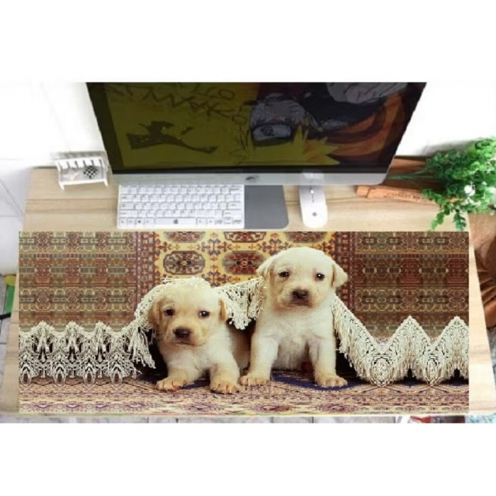 Mousepad Gaming Profesional Cățeluși Puppy - 90 x 40 cm [3]