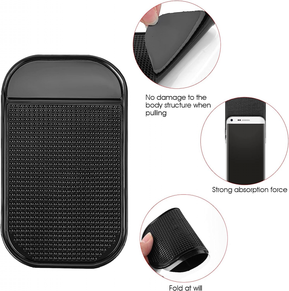 Pad Lipicios din Cauciuc Anti Derapant, Auto, pentru Telefoane si Accesorii, CBD CORAL BEST DEALS [6]