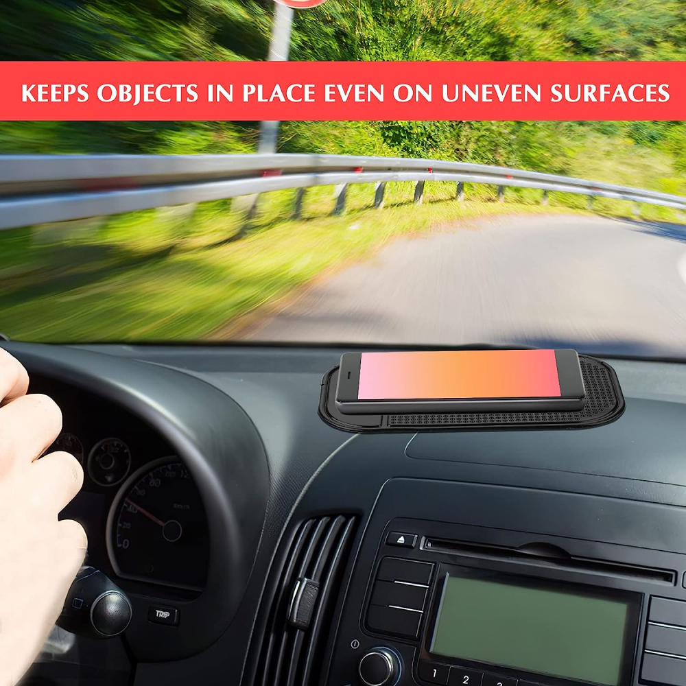 Pad Lipicios din Cauciuc Anti Derapant, Auto, pentru Telefoane si Accesorii, CBD CORAL BEST DEALS [9]