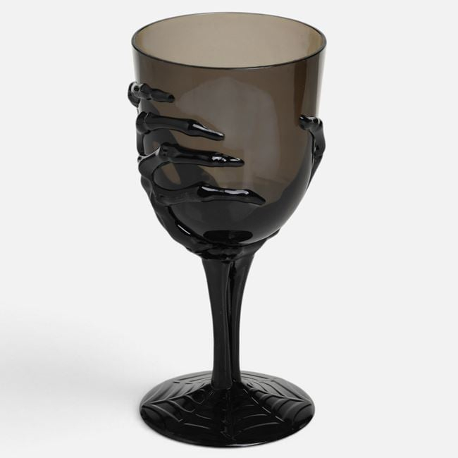 Pahar Halloween cu Picior Mână de Schelet, 350 ml [3]