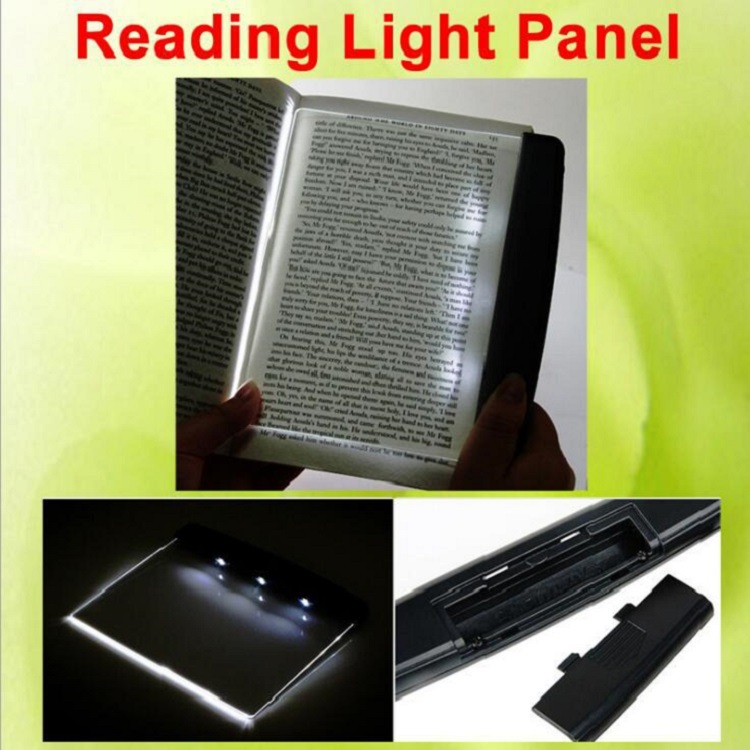 Panou Luminos cu Lampa LED pentru Citit Carti si Reviste, Premium, CBD CORAL BEST DEALS Negru [4]