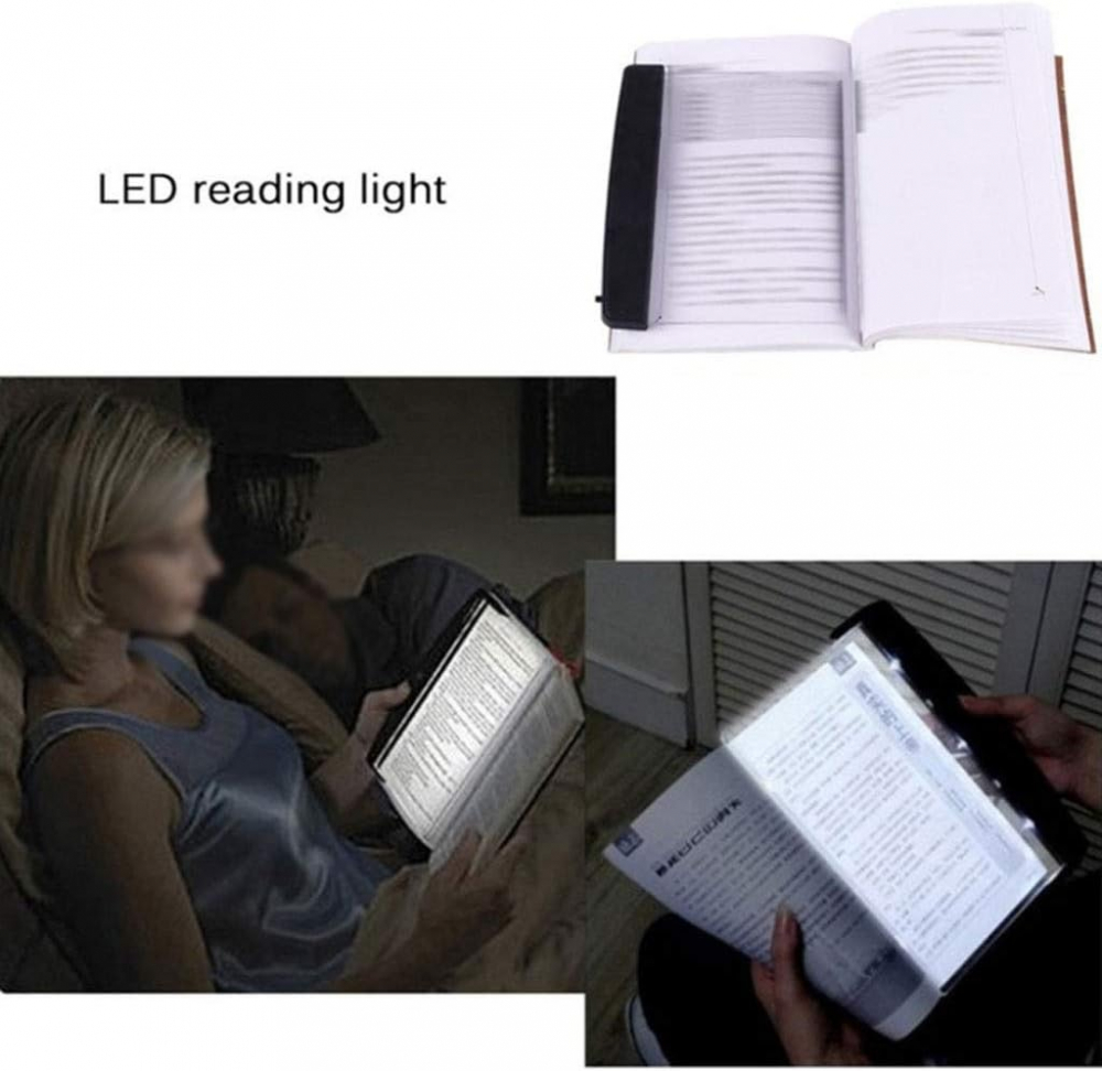 Panou Luminos cu Lampa LED pentru Citit Carti si Reviste, Premium, CBD CORAL BEST DEALS Negru [7]