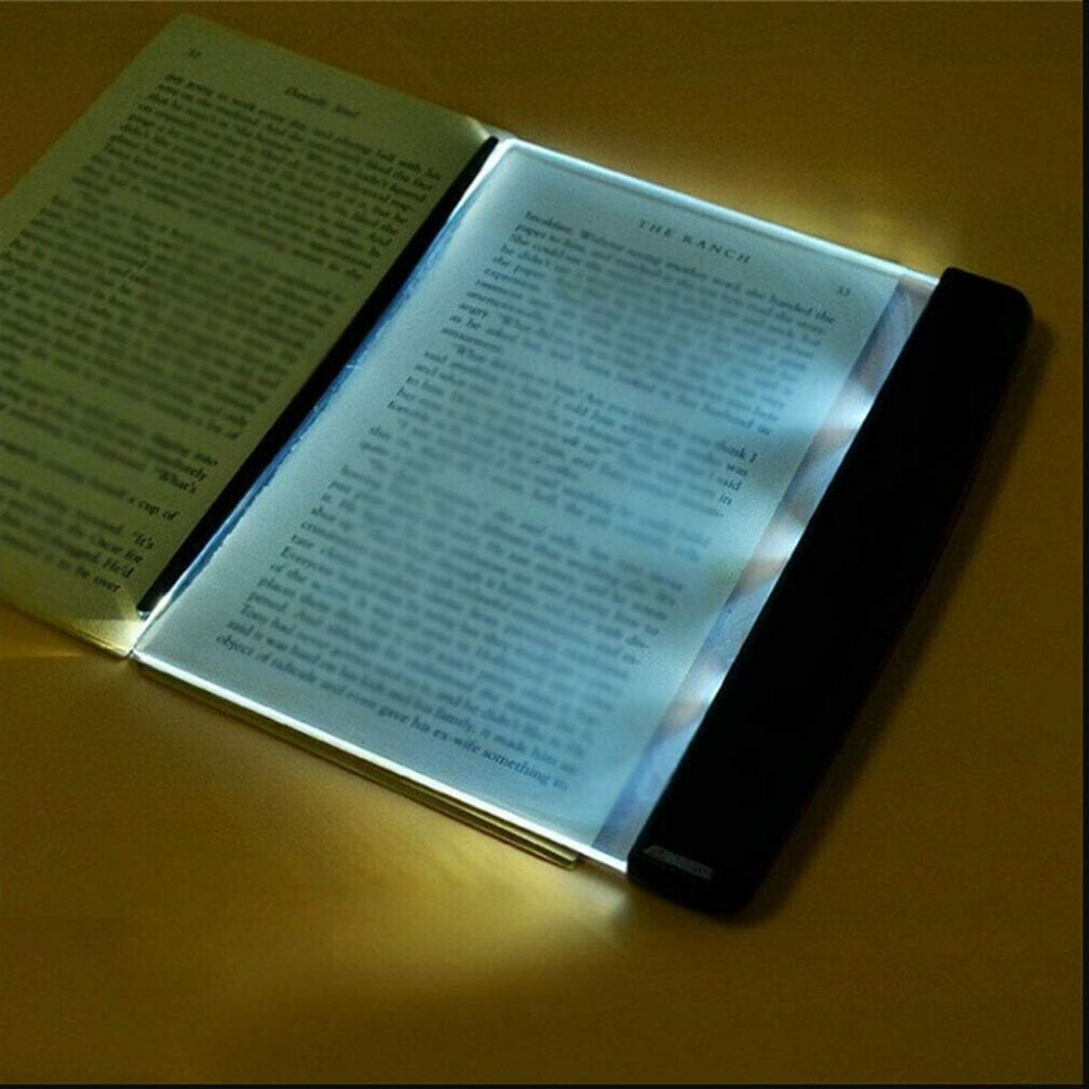 Panou Luminos cu Lampa LED pentru Citit Carti si Reviste, Premium, CBD CORAL BEST DEALS Negru [8]