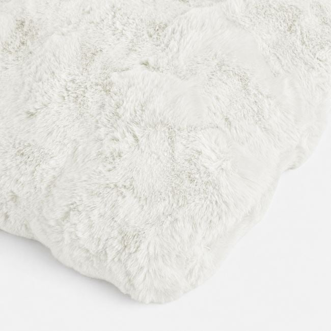 Pernă Decorativă Albă cu Relief 45x45 cm [3]