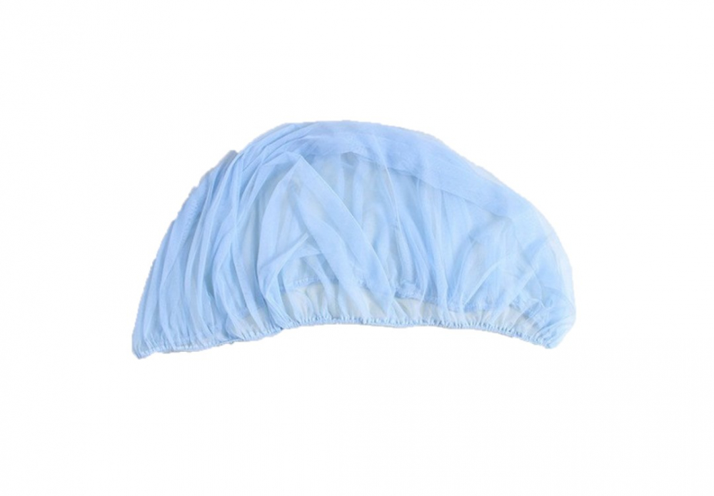 Plasa Anti Tantari si insecte pentru Cariucior Copii, Landou, Patut, 110 x 90 cm, cu Sistem de Prindere Elastic, Albastru [2]