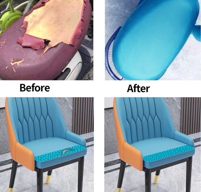 Rola din Piele Ecologica, Culoare Blue Sky Pentru Reconditionare si Retapitare Canapea, Scaun, Interior Auto, Autoadeziv Puternic, Usor de Aplicat Dimensiune: 50 x 138 cm, Premium CBD CORAL BEST DEALS [2]