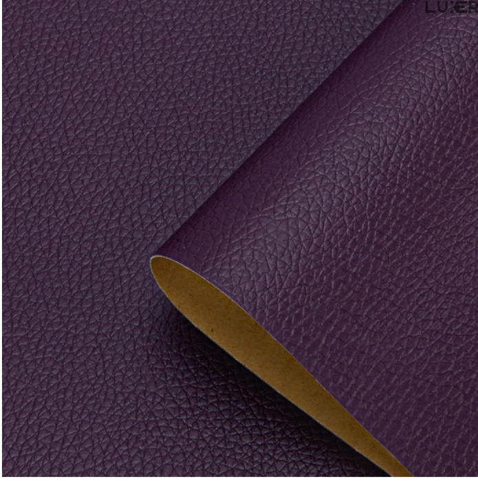 Rola din Piele Ecologica, Culoare Mov Pentru Reconditionare si Retapitare Canapea, Scaun, Interior Auto, Autoadeziv Puternic, Usor de Aplicat Dimensiune: 50 x 138 cm, Premium CBD CORAL BEST DEALS [2]